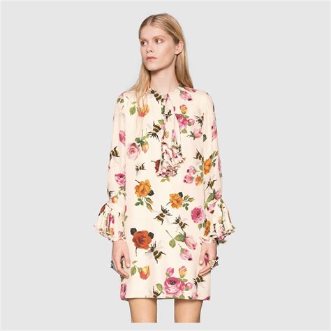 gucci rose dress